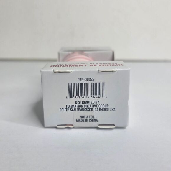 Stanley Tumbler Candy Cane Strawberry Polka Dot Ornament Keychain Set of 3 - NEW - Picture 11 of 11